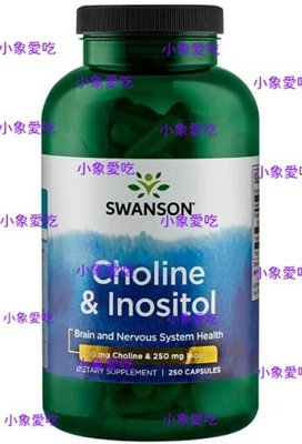 Choline & Inositol 250粒 美國原裝 斯旺森Swanson