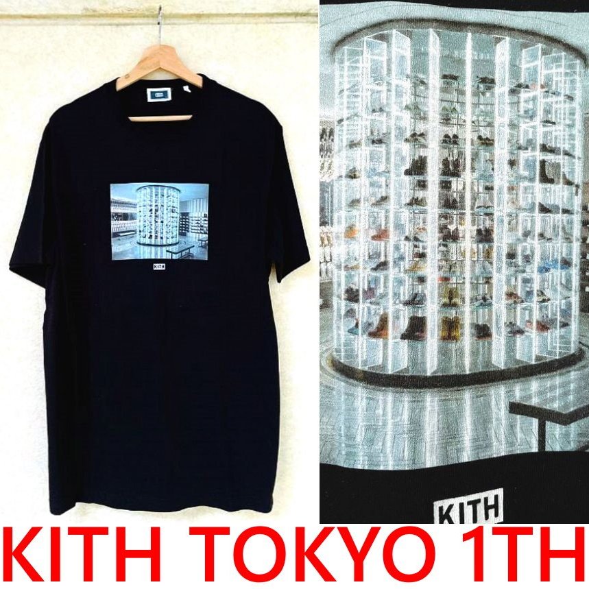 BLACK日本限定！全新KITH東京開幕一周年TOKYO 1TH店內照片短T | Yahoo 