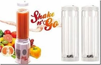 =傾奇電=Shake’n Take 2合1輕便榨汁機 也可當水壺攜帶方便 可直接使用 果汁機 壓汁機