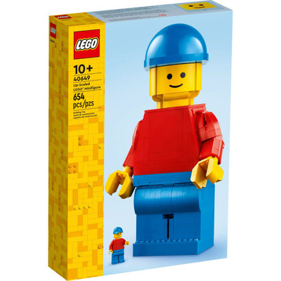 下標詢問 樂高 LEGO 積木 放大版樂高人偶 約27公分 40649 現貨代理