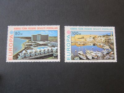 【雲品11】土耳其Turkish Republic Of Northern Cyprus 1977 Sc 41-2 set MNH 庫號#B524 83862