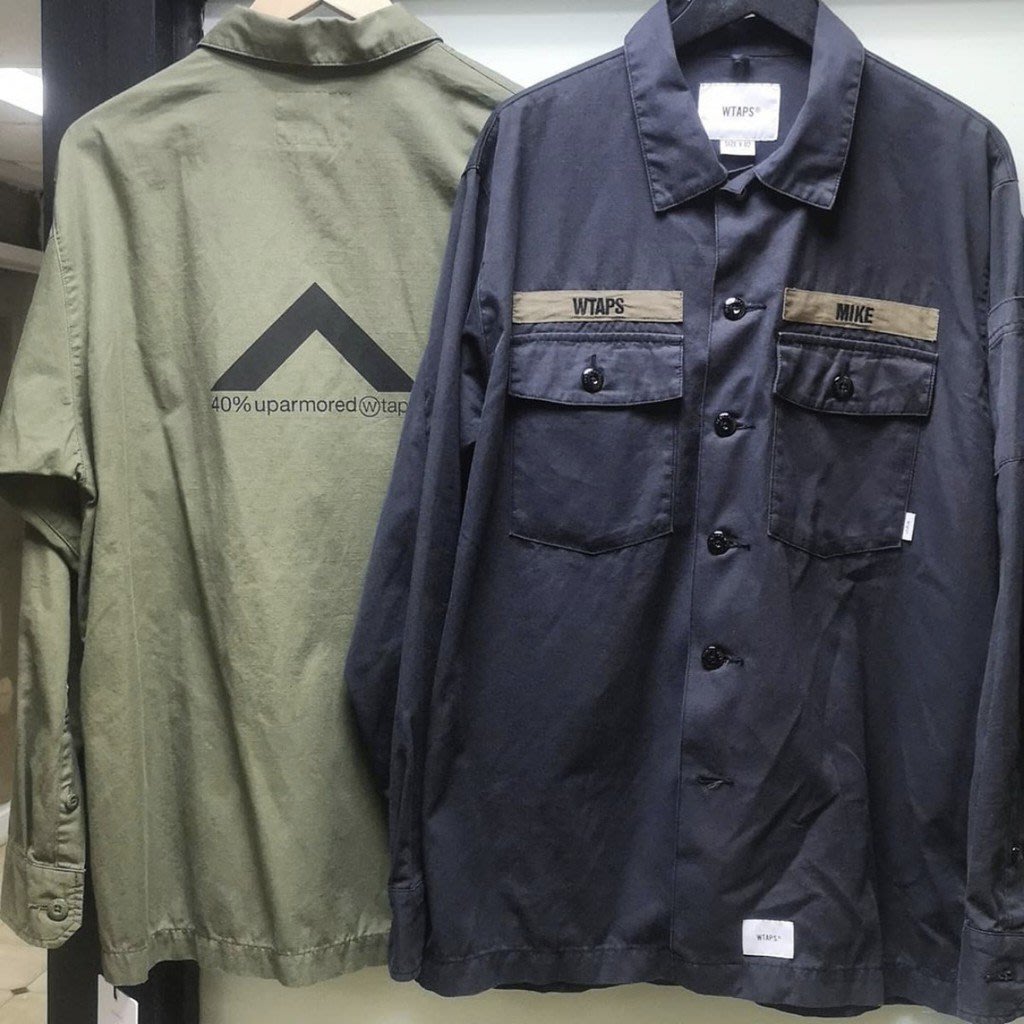WTAPS 19AW BUDS LS/SHIRT.COTTON.RIPSTOP - シャツ