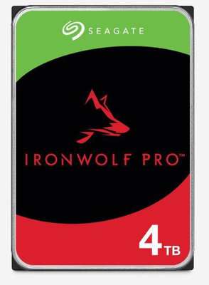 [現貨供應]Seagate Ironwolf pro 4TB NAS專用硬碟