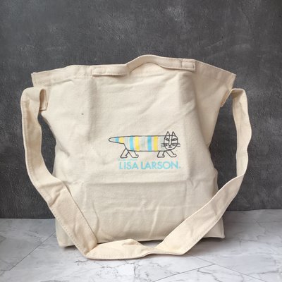 日本 條紋貓 雜誌 附錄 斜背包 兩用 側背包 手提包 托特包 手機包 肩背包 lisa larson 生日禮物