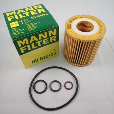 MANN 機油芯 HU815/2X 適用 BMW E46 E87 E90 X1 OX166/1 E29H 機油濾清器