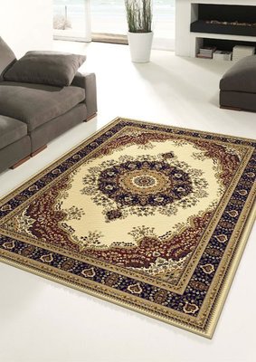 【范登伯格】芭比皇室金黃新古典進口地毯.突顯居家氣質柔美.促銷價1290元含運-80x150cm