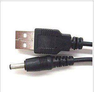 [已含稅]USB轉DC5.52.1mm DC5.5電源線 純銅芯USB對DC5.5直流線數據線  (4個一拍)