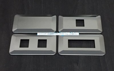 (永展) 白鐵蓋板 付安裝卡框 ST蓋片 一連 立體 不鏽鋼蓋板 開關 插座蓋板 ST蓋板