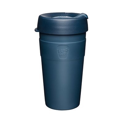 【現貨/附發票】澳洲 KeepCup 真空保溫杯 L (優雅藍) 咖啡杯 隨行杯 保溫杯  雙層真空 鋼杯