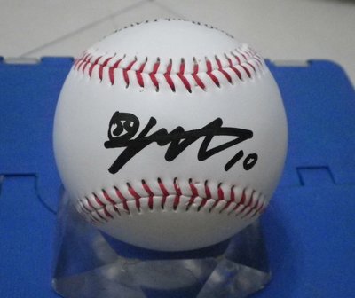 棒球天地--全台唯一--李大浩 簽名 日本職棒 軟體銀行球.字跡漂亮..