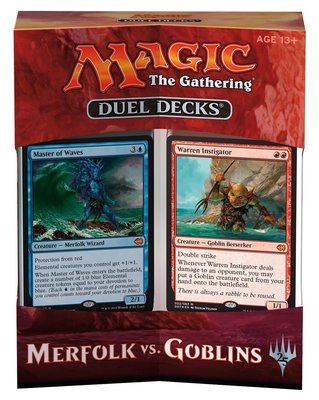 送牌套 MTG Duel Decks Merfolk vs Goblins 人魚vs鬼怪 對決套牌 魔法風雲會 英文正版