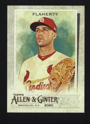 2020 Topps Allen and Ginter #90 Jack Flaherty - St. Louis Cardinals