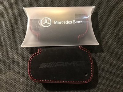 (全新品)原廠 Mercedes-Benz 賓士 AMG 原廠鑰匙包/鑰匙皮套