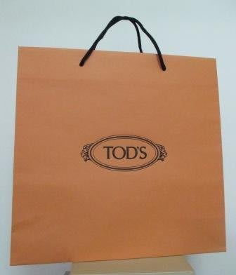 ~TOD'S 橫式 紙袋/提袋 36x35x12cm 編號4~