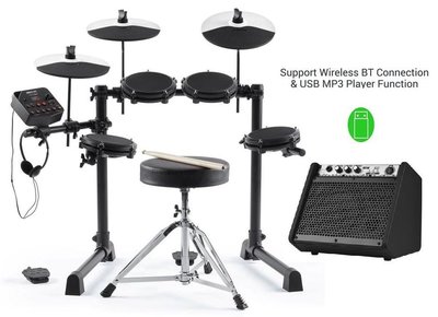 【六絃樂器】全新 Alesis DEBUT 兒童電子鼓 + Coolmusic 20瓦音箱 6~12歲小朋友最佳打擊樂器