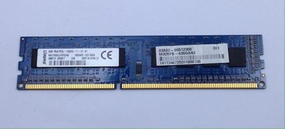 【冠丞3C】金士頓 KINGSTON DDR3L 1600 4G 桌上型 記憶體 D34G038