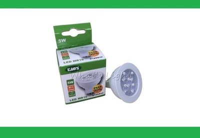 划得來燈飾~KAOS LED  MR16 5W LED杯燈 含專用變壓器 黃光/白光 可搭配 嵌燈軌道燈具
