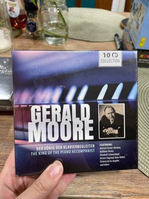 全新 SB 鋼琴伴奏藝術之極致 傑拉德摩爾 GERALD MOORE 10CD