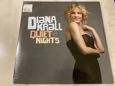 (全新未拆封)戴安娜克瑞兒 Diana Krall - Quiet Nights 美麗夜戀 雙碟裝黑膠LP