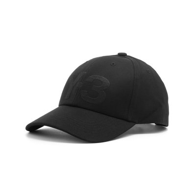 [全新真品代購] Y-3 刺繡LOGO 黑色 帽子 / 棒球帽 (Y3)