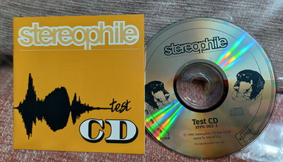 ╭✿㊣ 絕版典藏 二手 STEREOPHILE Test CD 音響測試片 正版CD【1990】特價 $1399 ㊣✿╮