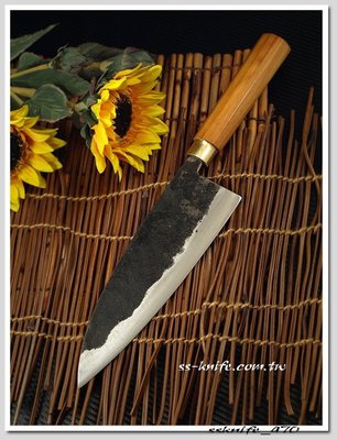 雙雄名家刀品雙雄鍛造_出刃雞肉刀出刃 日式料理剁刀(左手適用)型號:ssknife_470