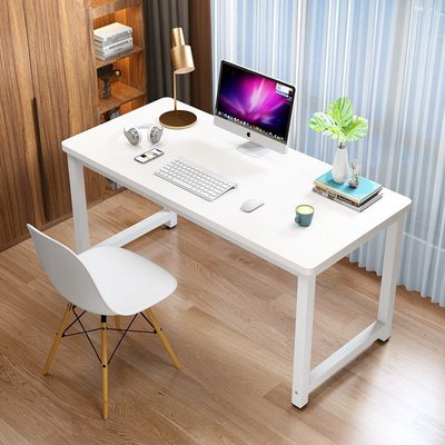 【促銷】定制80cm85高家用臺式電腦桌雙人辦公書桌170長110/130/150鋼木桌