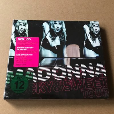 【E】Madonna - Sticky & Sweet Tour (CD+DVD)