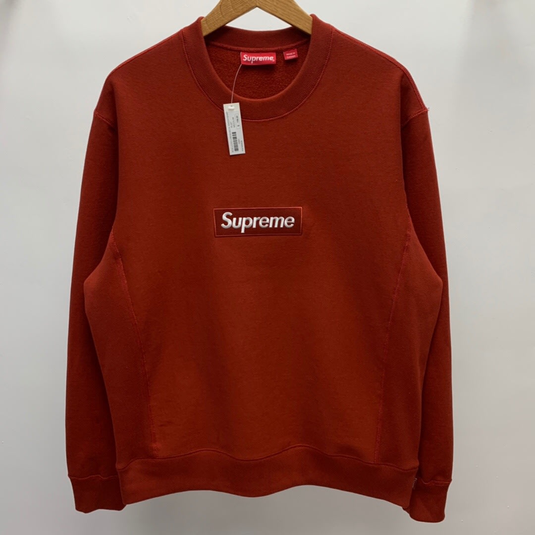 Supreme 18fw Box Logo Crewneck | Yahoo奇摩拍賣