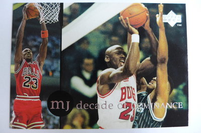 ~Michael Jordan~decade of DOMINANCE 籃球之神.空中飛人/喬丹 NBA經典球員卡~22