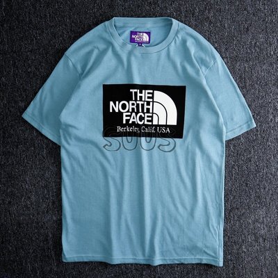 現貨THE NORTH FACE北面紫標H/S Logo COOLMAX休閒短袖T恤 代購簡約