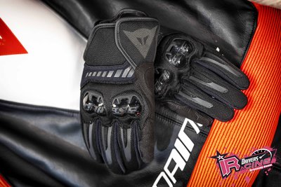 ♚賽車手的試衣間♚Dainese® Mig 3 Air Gloves Black 透氣 短手套 螢幕觸控