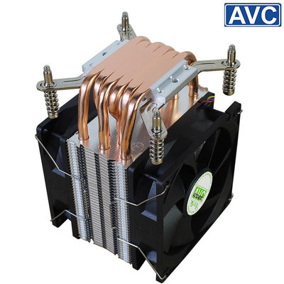 AVC6銅管CPU散熱器2011臺式機電腦雙路X79X99 299主板CPU散熱風扇