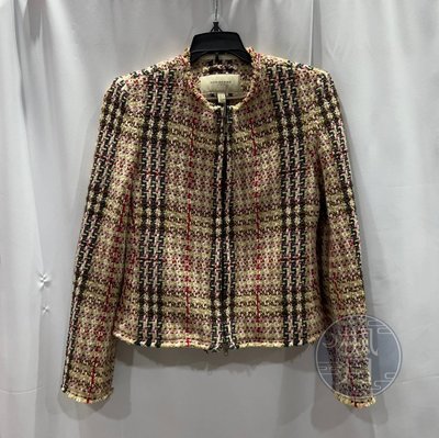 BRAND楓月 BURBERRY 彩色 編織 外套 #6 短版外套 夾克 保暖 流行時尚