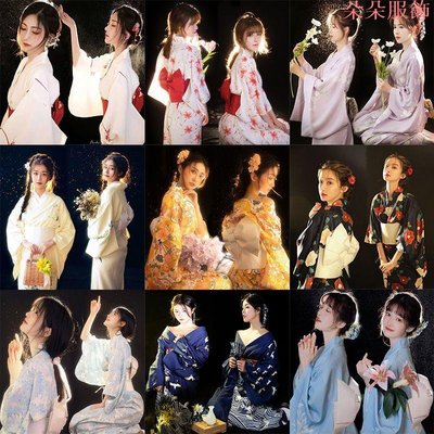【日本藝妓髮飾】和服女正裝古早日本可愛少女改良中國風日系和風性感神明少女服裝