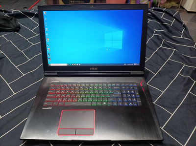 【電競機】MSI GT73VR 6RE 17.3吋 i7-6700HQ SSD GTX1070 8G獨顯 背光鍵盤