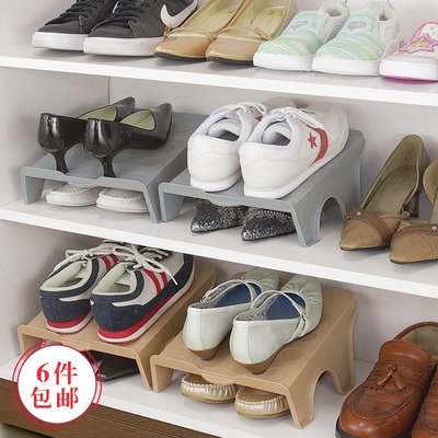現貨熱銷-日本鞋架家用鞋柜簡易創意經濟型現代簡約鞋子收納盒塑~特價