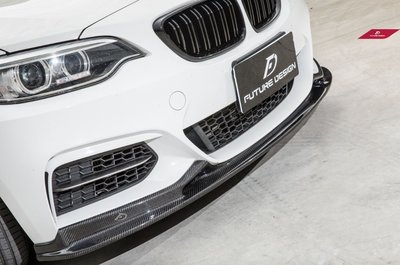 【政銓企業有限公司】BMW F22 MTECH 3D款 3D式樣 碳纖維 卡夢 前下巴  220 M235 免費安裝