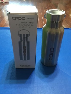 CPDC 真空運動保溫瓶 (500ML) 無塑化劑.無雙酚A HM-1596 全新 內膽304不鏽鋼同18/8不鏽鋼