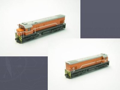 TRAIL 鐵支路 1/150 R100柴電機車頭 (橘色無動力) NR1005