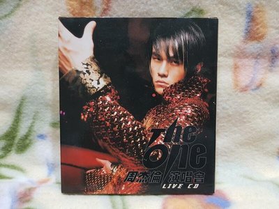 周杰倫cd=The One 演唱會2cd+vcd(2002年發行,阿爾發首版,有簽名)