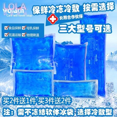 藍冰冰袋冰晶盒制冷食品冷藏保鮮美容紋身發燒冷敷物理降溫非注水-LOLA創意家居