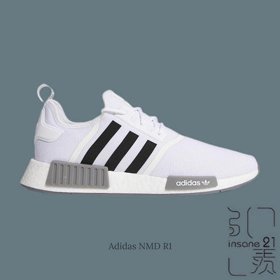 ADIDAS ORIGINALS NMD R1 黑白 三線 情侶款 BOOST GZ9261【Insane-21】