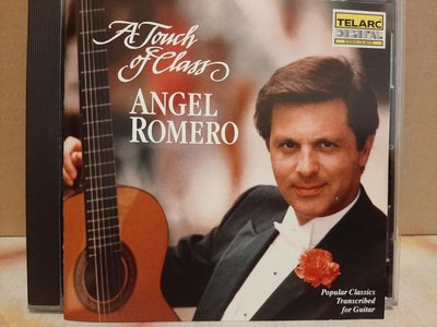Angel Romero~A Touch Of Class,安傑·羅梅洛~古典之旅，巴哈，莫扎特，阿比諾尼，韋瓦第等作曲家，如新。