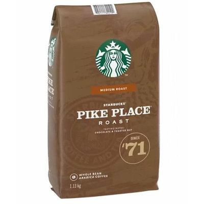 Starbucks 派克市場咖啡豆 1.13公斤 [COSCO代購] C608462