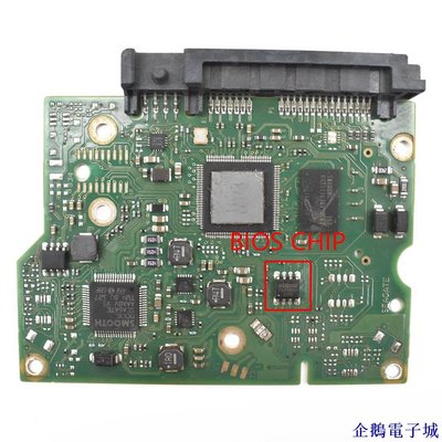 企鵝電子城ST希捷硬碟電路板100664987 REV A B 臺式機硬碟PCB板st2000dm001 ST500DM00