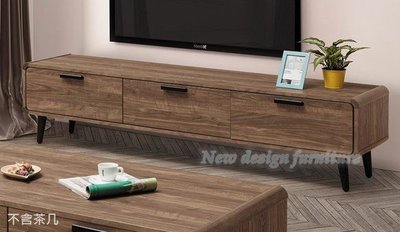 【N D Furniture】台南在地家具-工業風木心板刷舊木紋5尺電視櫃/矮櫃YH