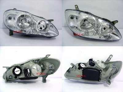 【UCC車趴】TOYOTA 豐田 ALTIS 04-07 原廠型 HID專用 晶鑽大燈 (DEPO製) 一組5200