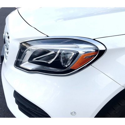 【JR佳睿精品】2019 Benz 賓士 GLA200 GLA45 X156 改裝 鍍鉻 大燈 前燈 飾框 亮條