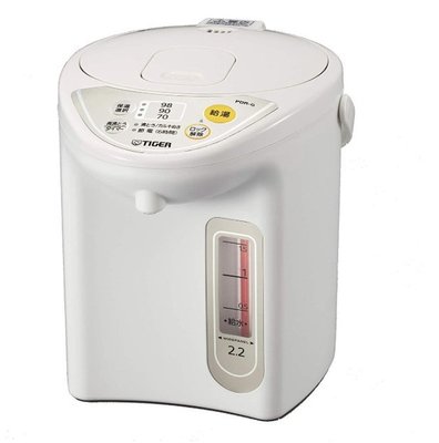 《FOS》日本 TIGER 虎牌 PDR-G220 電 熱水瓶 熱水壺 快煮壺 2.2L 節能 省電 團購 熱銷第一